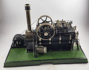 Märklin stationäres Lokomobil No. 4159/11/94 2x Zylinder