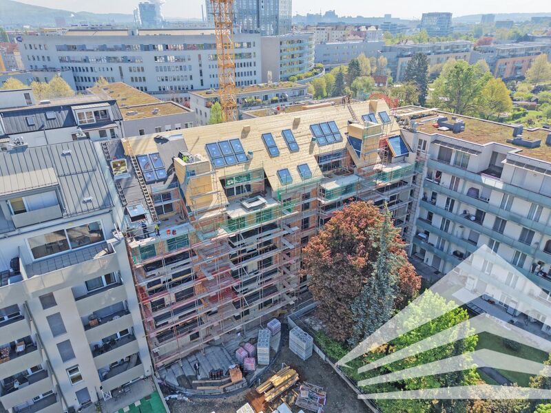 Rascher Baufortschritt! "PILLmein" - 2 Raumwohnung mit 10 m² Loggia (Top 2.7)