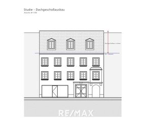 Projekt Dachgeschossausbau für 2 Wohneinheiten direkt in der Fußgängerzone Eisenstadt