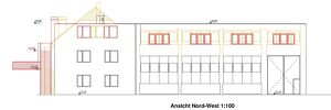 Betriebsgeb&auml;ude mit viel Potenzial | Betriebswohnungen / B&uuml;ror&auml;ume | Halle ca. 300 m&sup2; Raumh&ouml;he 5 m | Keine direkten Nachbarn! | N&auml;he Auhofcenter