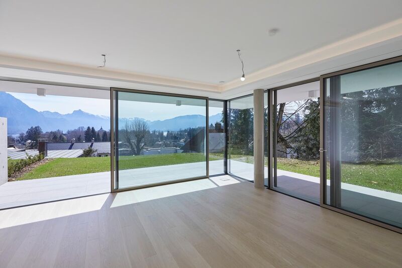 Zweitwohnsitz - GARTENWOHNUNG - Top Lage - sehr ruhig - traumhafte Aussicht über den Traunsee - GMUNDEN