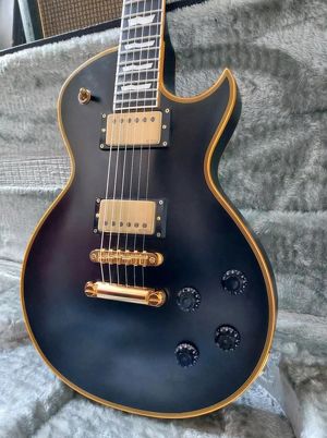 Esp Eclipse I Ctm Volle Dicke Vintage Schwarz 2010