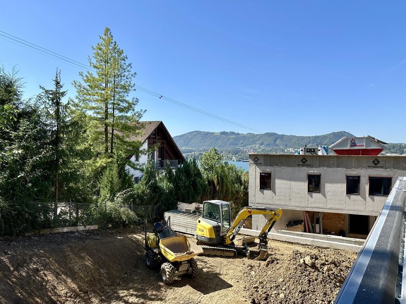 Wunderschöne Wohnung mit Garten, Terrasse UND Aussicht in ruhiger naturnaher Umgebung