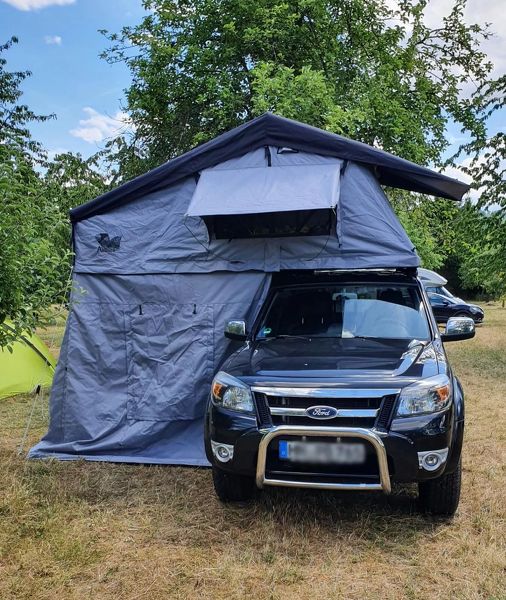 Vorführ- Dachzelt Abanico Sierra tough 160 grau/schwarz