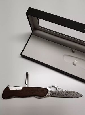 Victorinox Limited Damast Messer 2012 Sammlermesser