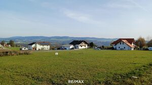 Baugrundstück mit Blick ins Donautal