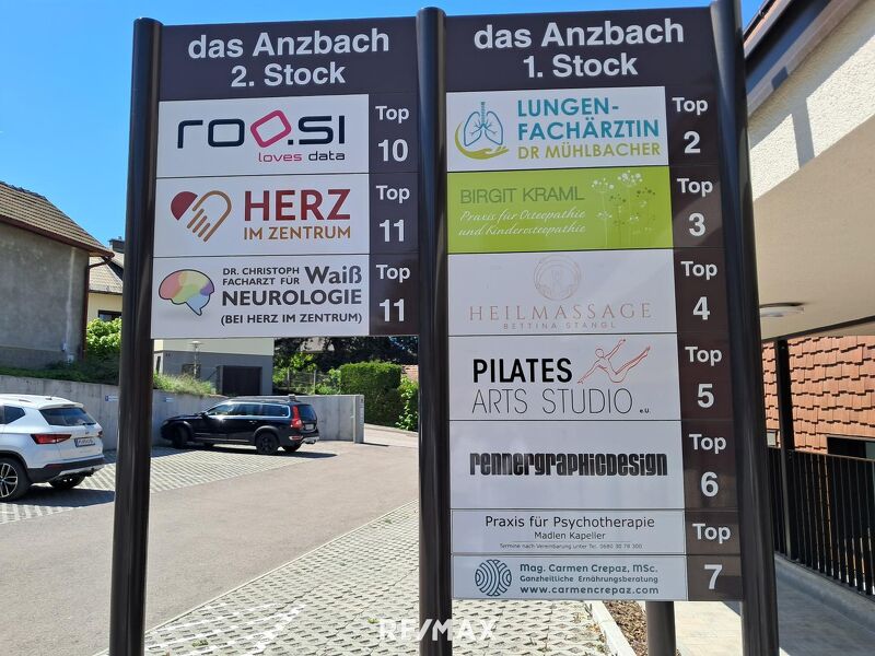 109 m² Moderne Praxis- u. Ordinationsfläche im Gesundheitszentrum "Das Anzbach"