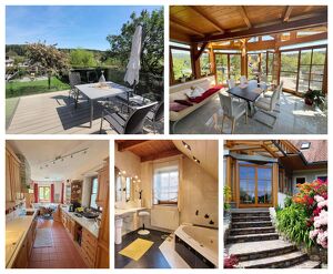 Bieterverfahren ? Nahe Andritz - Schönes Haus mit Keller, Gartenhütte, 2 Balkone, Doppelgarage und Wintergarten