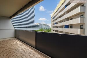 Moderne CITYGATE-Wohnung in U1-Nähe!!! Sensationelle 16,55m² Außenfläche!!!