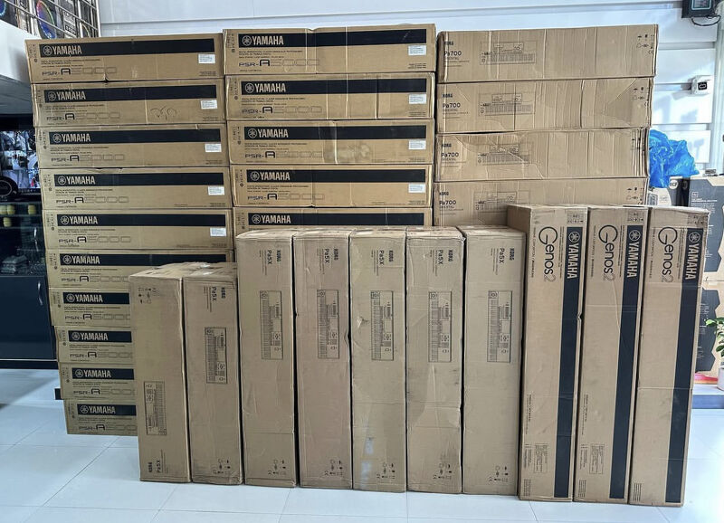 Yamaha Genos2 XXL, Yamaha Genos, Yamaha Tyros5, Yamaha MODX8+, Yamaha PSR-SX900, Yamaha PSR-A5000, Yamaha Montage 8, Korg Pa5X, Korg Pa4X76 Oriental