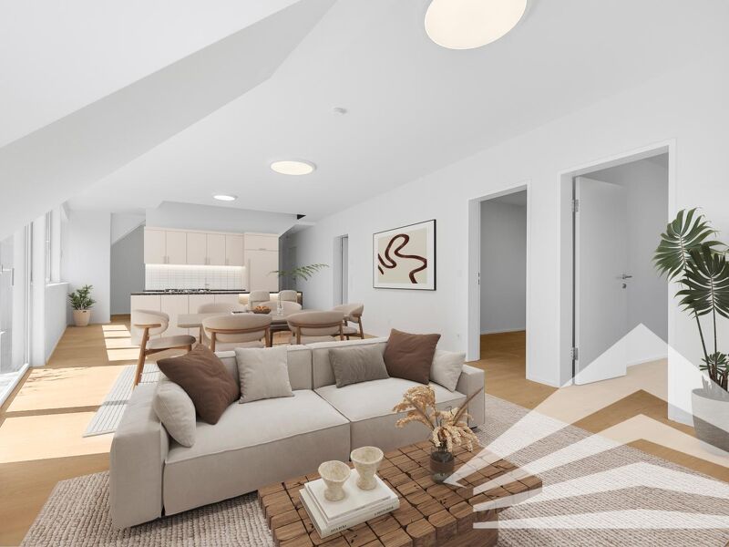 5-Zimmer-Penthouse zum Erstbezug am Auberg!