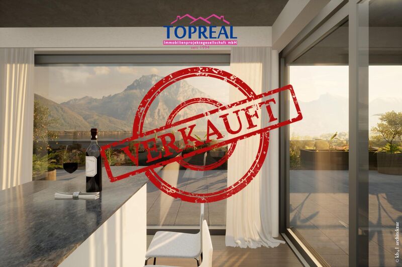 ***VERKAUFT*** Die traumhafte Terrassensuite &uuml;ber dem Traunsee - Residenz Traunsteinblick P2