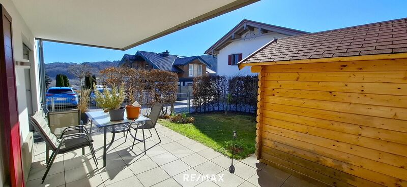 VERKAUFT - "Am Wiesenweg" - Traumhafte 2.Zi.-Gartenwohnung in Mattsee