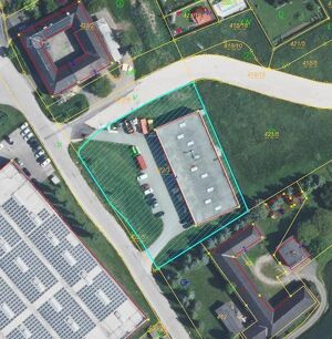Produktions- oder Lagerhalle mit Büro und Außenlagerbereich,Widmung B (Betriebsbaugebiet)