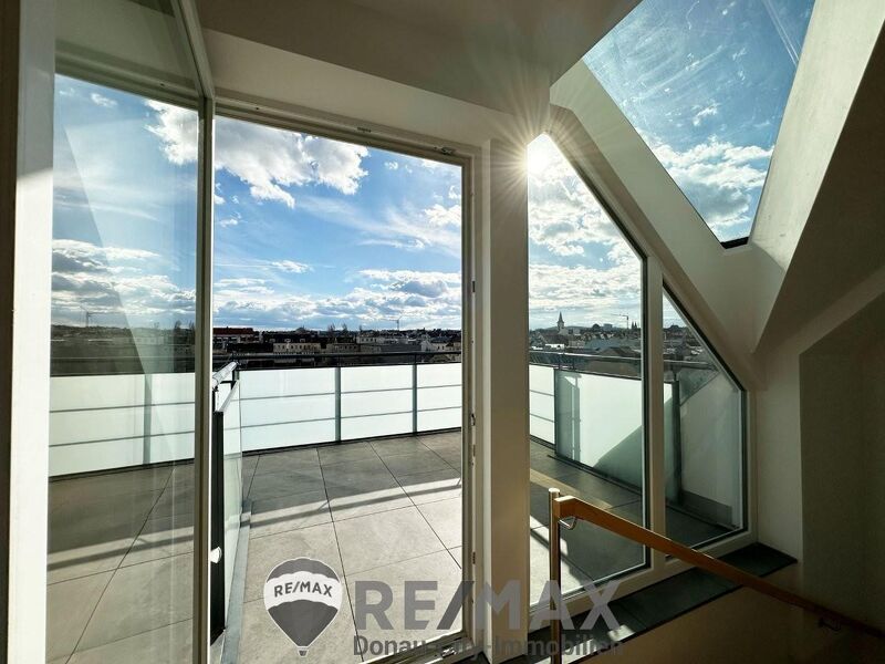 "Penthouse mit 2Terrassen und Rundum-Ausblick in Hernals"