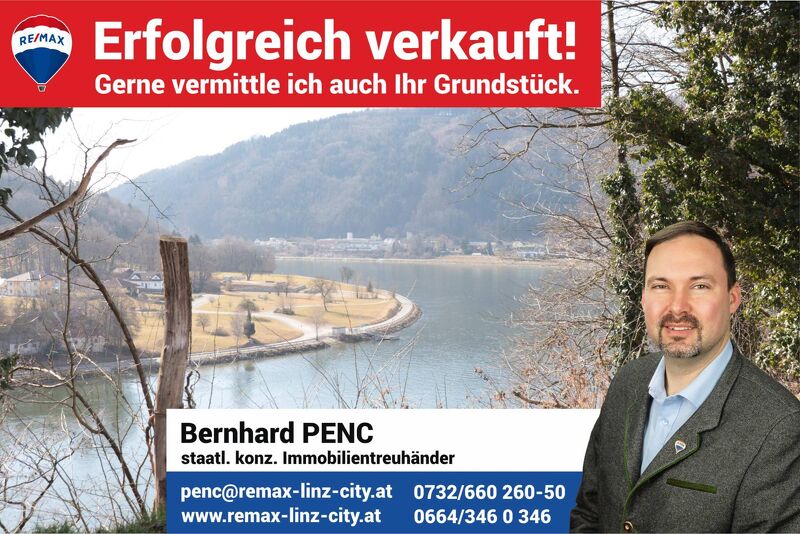 Dieser Baugrund mit Donaublick ist verkauft!!