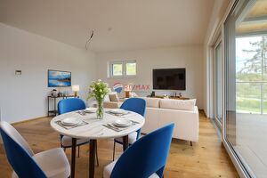 Zuhause ist, wo der See ist ? Neubauwohnung in Reifnitz