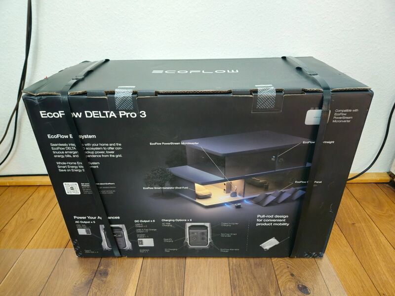 EcoFlow Delta Pro 3 EU, tragbare Powerstation 4,0kWh