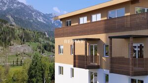 Wohnung mit großem Balkon in Haus im Ennstal!