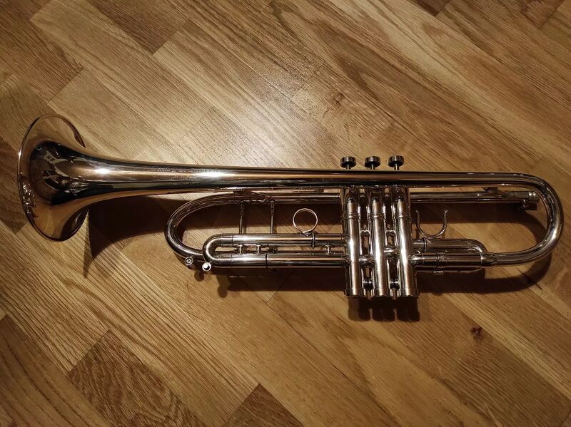 Bb. Trompete Adams A8 Selected Goldmessing