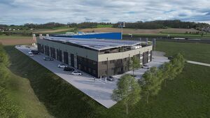RESERVIERT! Gewerbe-/ Büro-/ Ordinations-/ Lagerflächen von 96 - 307 m² Fläche im Gewerbepark Ansfelden zu vermieten, Nähe A1 (Audorf Süd) (Top 01)
