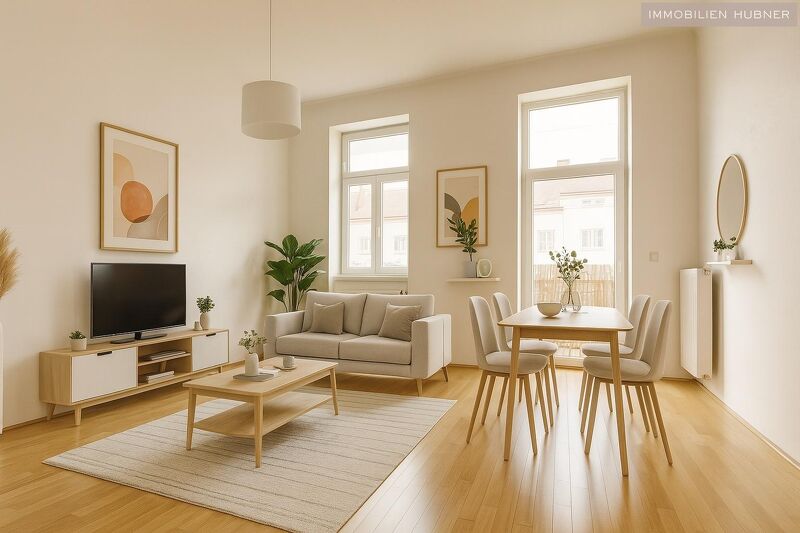 Top-sanierte, ruhige Altbauwohnung mit 4,5m&sup2; Balkon