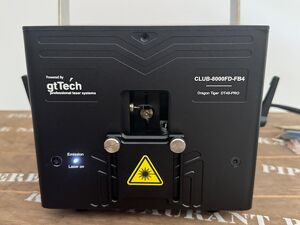 8W Club-8000FD Fb4 Rgb Showlaser mit Flashback 4