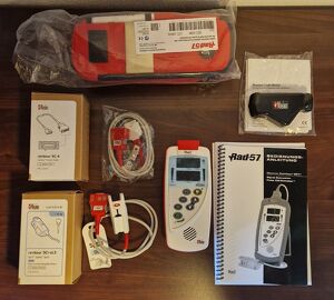 Masimo Rad-57 (SPO2, SPCO und SpMet) + Sensor, Kabeln, Hand-Cover