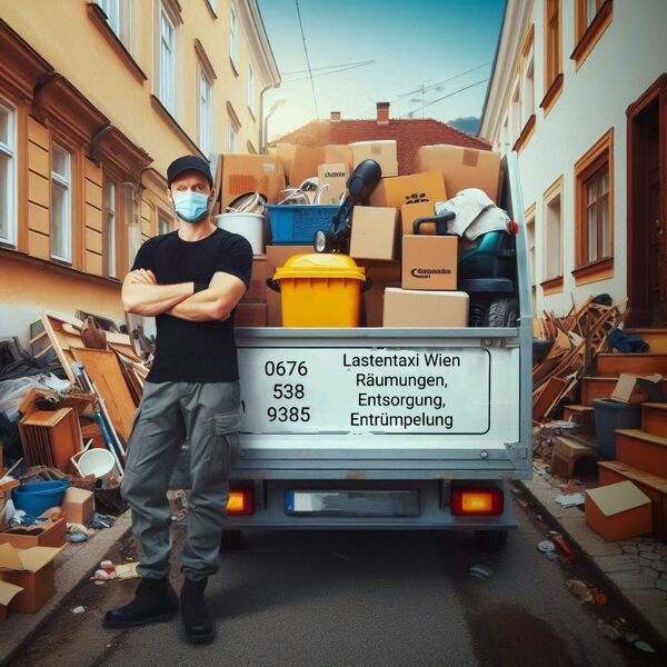 RÄUMUNGEN - ÈNTRÜMPELUNGEN - ENTSORGUNGEN mit Lastentaxi Wien