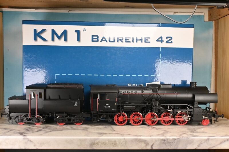 KM 1 Modellbau Spur 1 Br. 42.2708 Dampflok