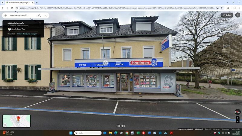 Perfekte Sichtbarkeit - günstiges Geschäftslokal / Büro mit großer Auslagen !