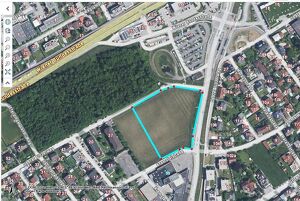 Gewerbegrundstück   mit MB1 Widmung  an der Trauner Kreuzung