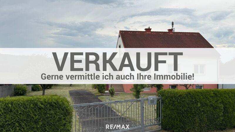 Einfamilienhaus mit Garten VERKAUFT