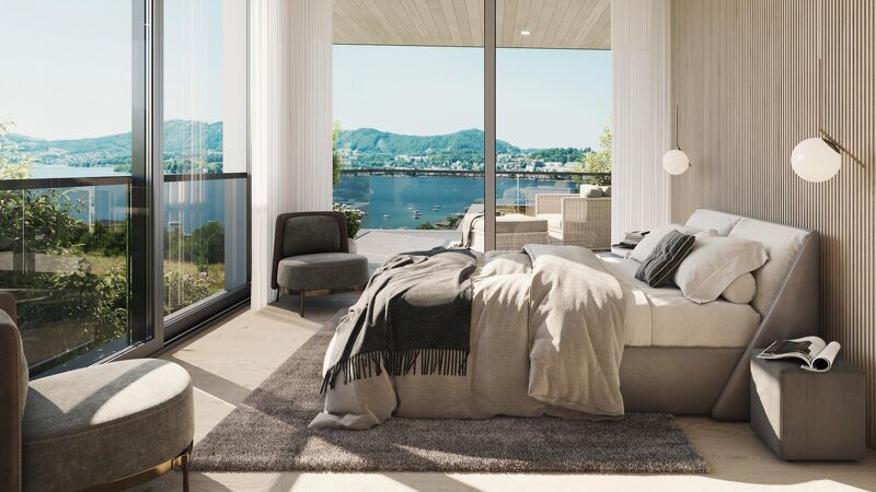 EINE AUSSERGEWÖHNLICHE LAGE - EINE AUSSERGEWÖHNLICHE AUSSTATTUNG - Pool und Seeblick