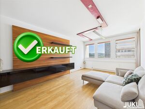 LINZ/URFAHR: CHICE EIGENTUMSWOHNUNG ca. 43,11 m² + TIEFGARAGENSTELLPLATZ in der LENTIA CITY
