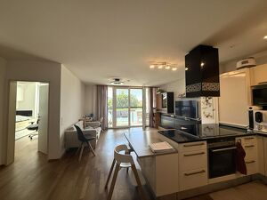 Moderne TerrWhg, inkl. Küche, Einbauten+PP // Modern terrace apt., incl. kitchen, fittings+Parking //