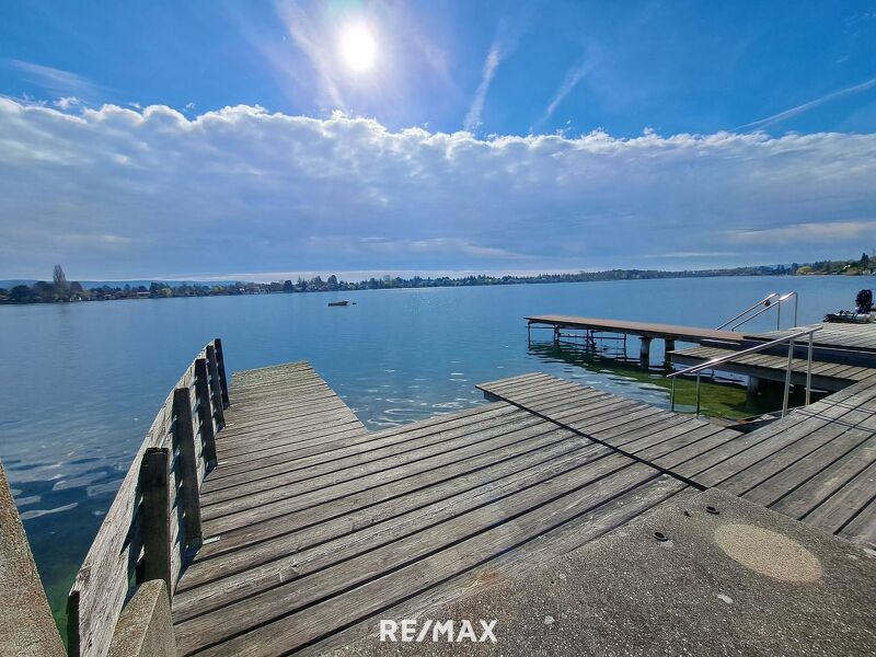 UFERPARZELLE AM NEUFELDER SEE - kleines Haus mit eigenem Seezugang & Steg auf Pachtgrund zu verkaufen