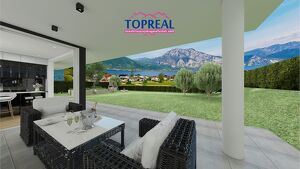 Die unvergleichbare Panoramasuite mit goldener Aussicht auf den Traunsee - Residenz Traunsteinblick P1