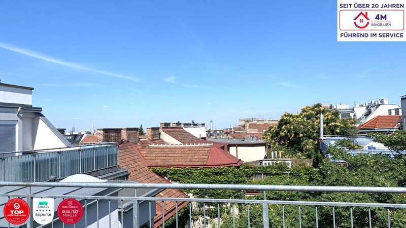 ?? Blick auf Stephansdom: Ruheoase über den Dächern des 5. Bezirks ??