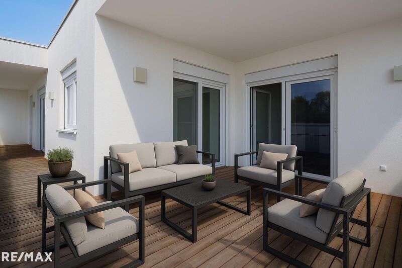 GROSSE TERRASSE, DURCHDACHTES RAUMKONZEPT! 2 Carportpl&auml;tze