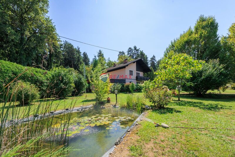 Mehrfamilienhaus mit Park