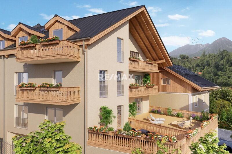 NEUBAU-Residenzen f&uuml;r ZWEITWOHNSITZ oder TOURISTISCHE VERMIETUNG im Ortszentrum von Bad Aussee - von 45 bis 170m&sup2; mit Terrassen