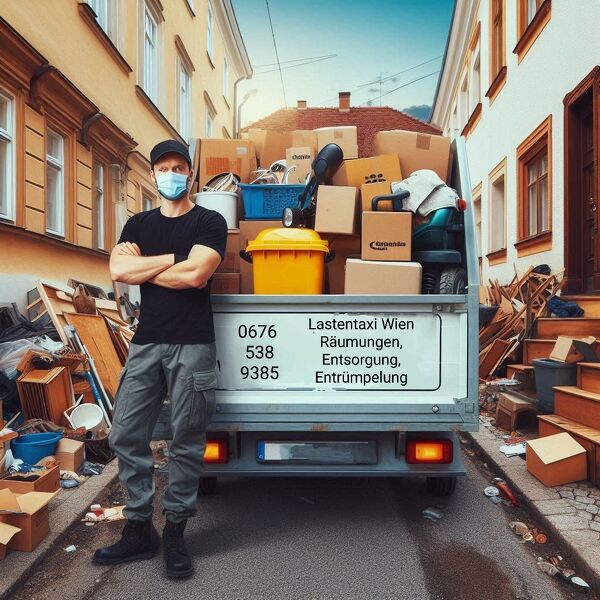 RÄUMUNGEN - ÈNTRÜMPELUNGEN - ENTSORGUNGEN mit Lastentaxi Wien