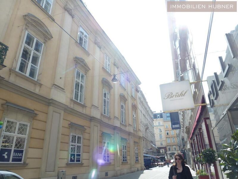 NAGLERGASSE: Gesch&auml;ftslokal mit fantastischer Fu&szlig;g&auml;ngerfrequenz