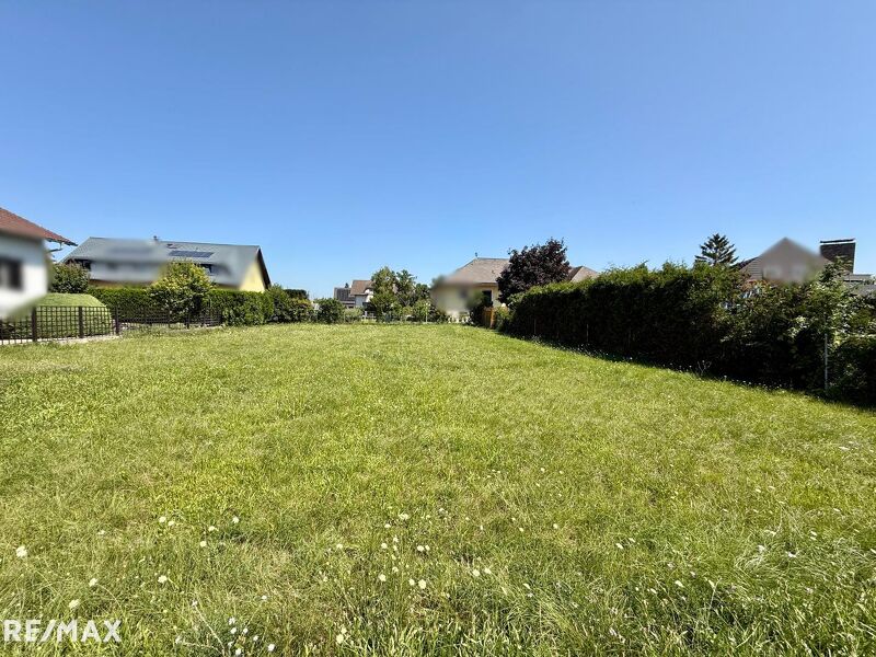 Vollaufgeschlossener Baugrund in Top Lage