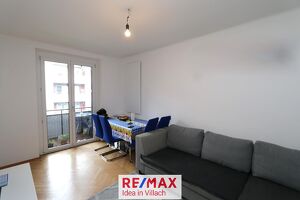 Anlegerwohnung: 2-Zimmer-Wohnung in Villach mit Balkon & Stellplatz