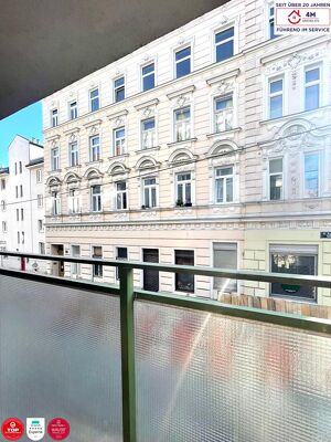 EFFIZIENTE 2-ZIMMER-WOHNUNG / LOGGIA  / 15.BEZIRK / ca. 61m2