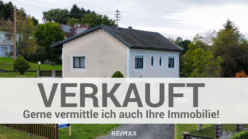 Einfamilienhaus mit Terrasse und Wintergarten  VERKAUFT