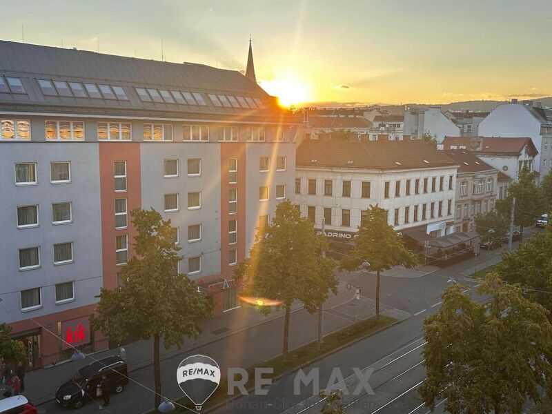 " mit Blick zu Wilhelminenberg "