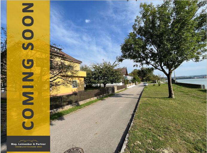 COMING SOON! Bieterverfahren - Jetzt anmelden! Idyllisches Haus mit 2 Wohneinheiten in einzigartiger Lage an der Donau Persenbeug Zentrum